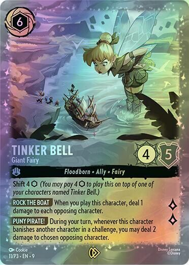 Tinker Bell, Giant Fairy (P3) #11 [EN/F]