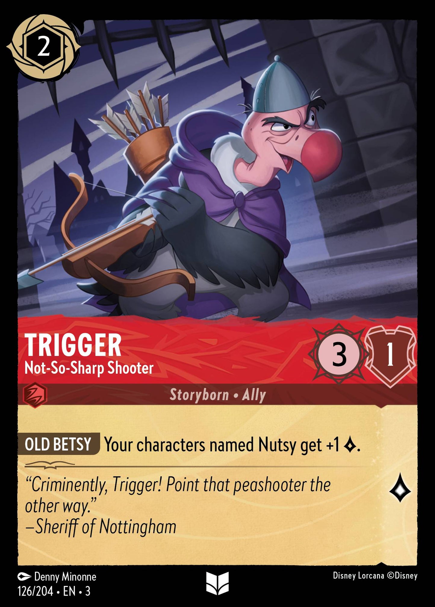 Trigger, Not-So-Sharp Shooter (3) #126 [EN/N] s/o