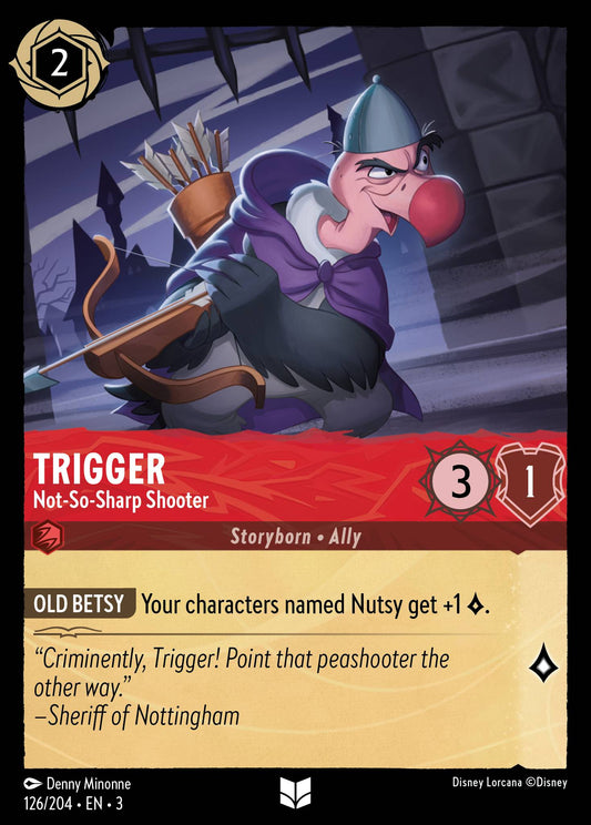 Trigger, Not-So-Sharp Shooter (3) #126 [EN/N] s/o