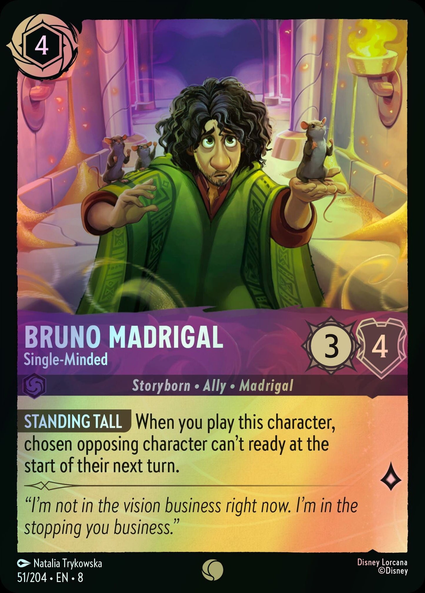 Bruno Madrigal, Single-Minded (8) #51 [EN/F] s/o