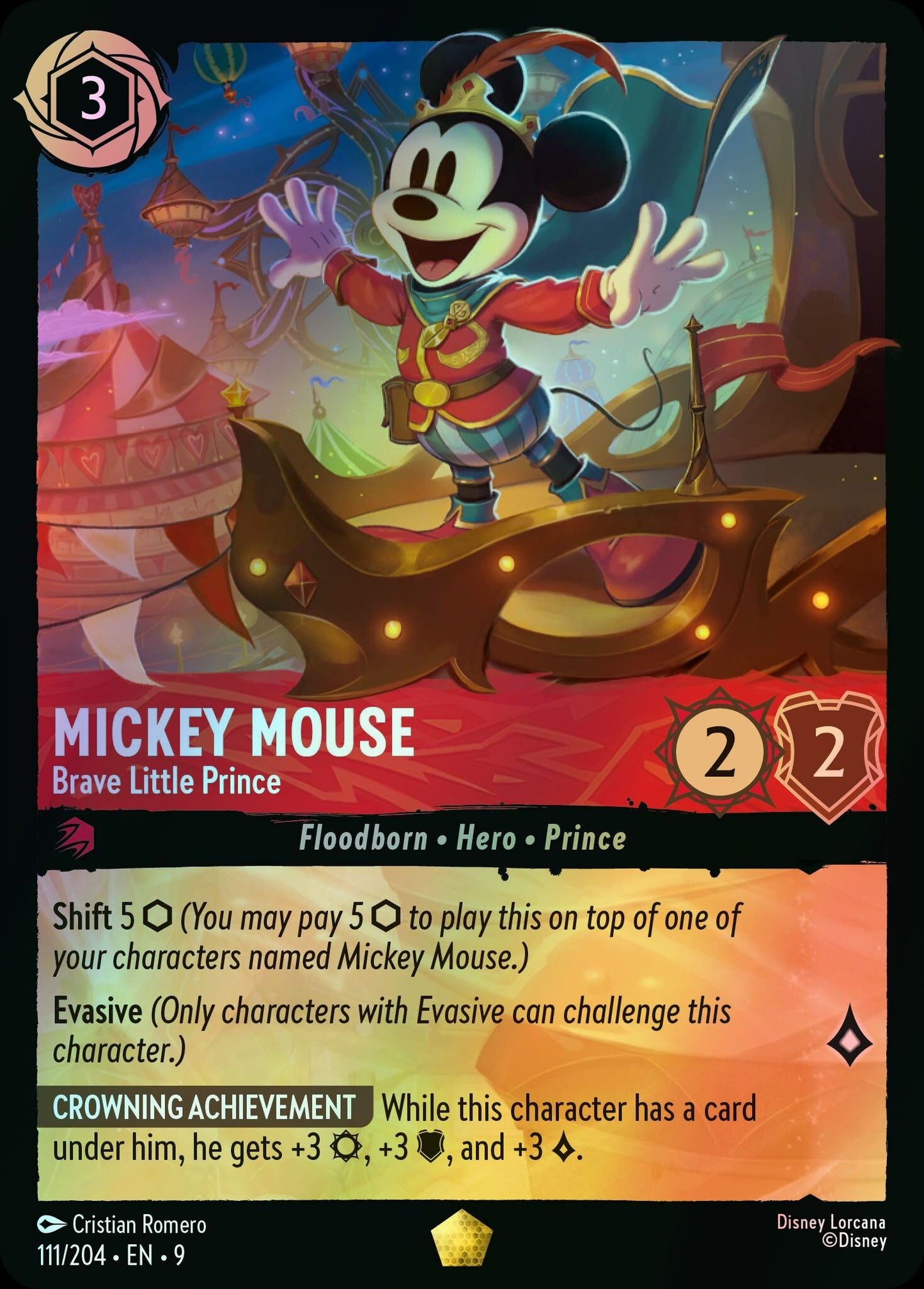 Mickey Mouse, Brave Little Prince (9) #111 [EN/F] s/o