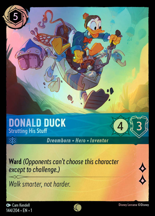 Donald Duck, Strutting His Stuff (1) #144 [EN/F] s/o