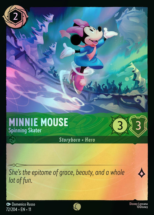 Minnie Mouse, Spinning Skater (11) #72 [EN/F]