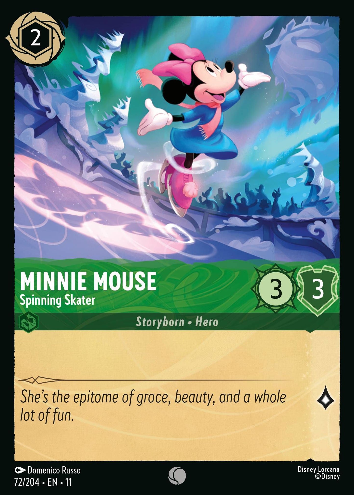 Minnie Mouse, Spinning Skater (11) #72 [EN/N]