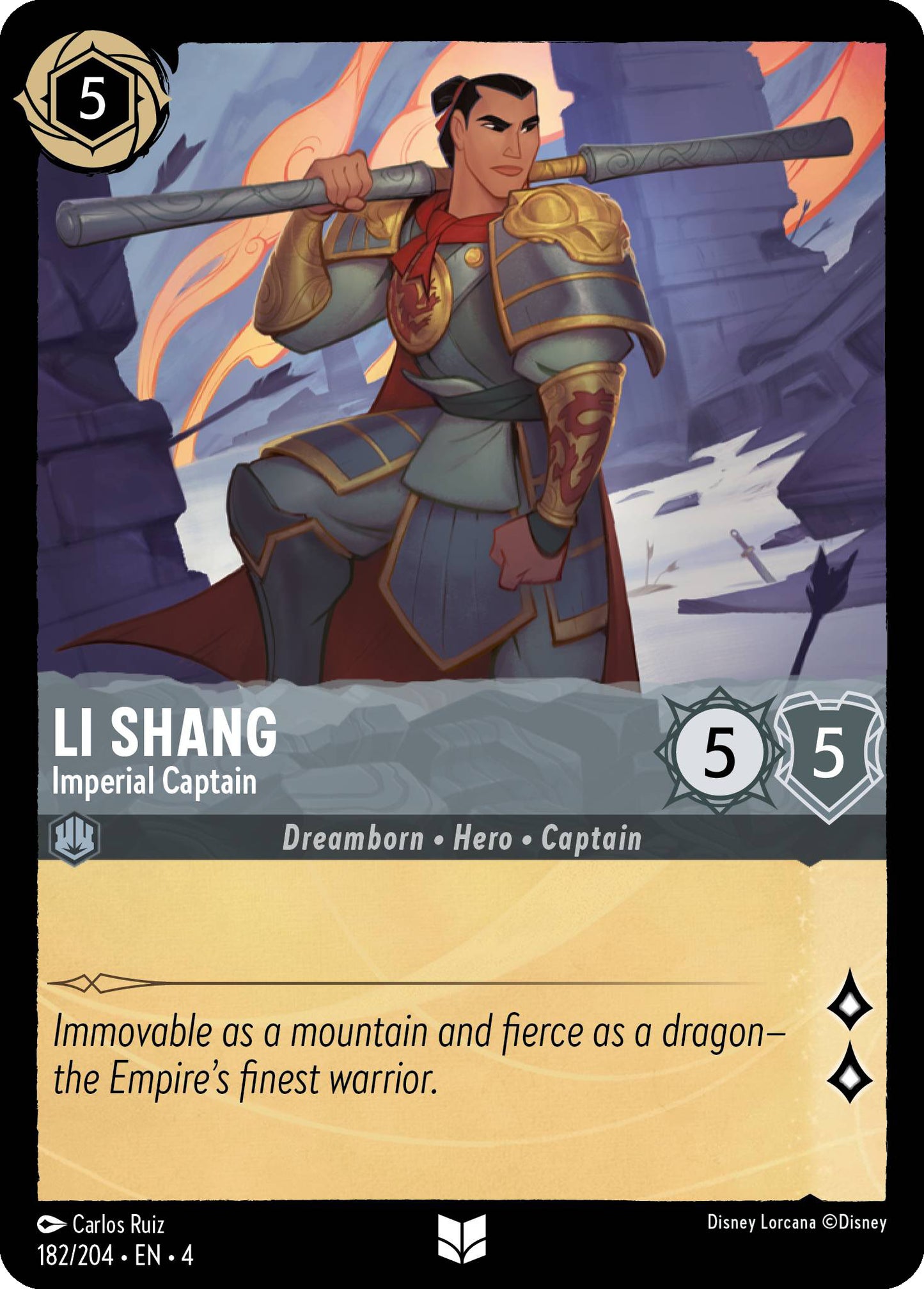 Li Shang, Imperial Captain (4) #182 [EN/N] s/o