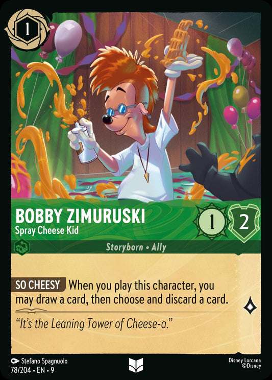 Bobby Zimuruski, Spray Cheese Kid (9) #78 [EN/N] s/o