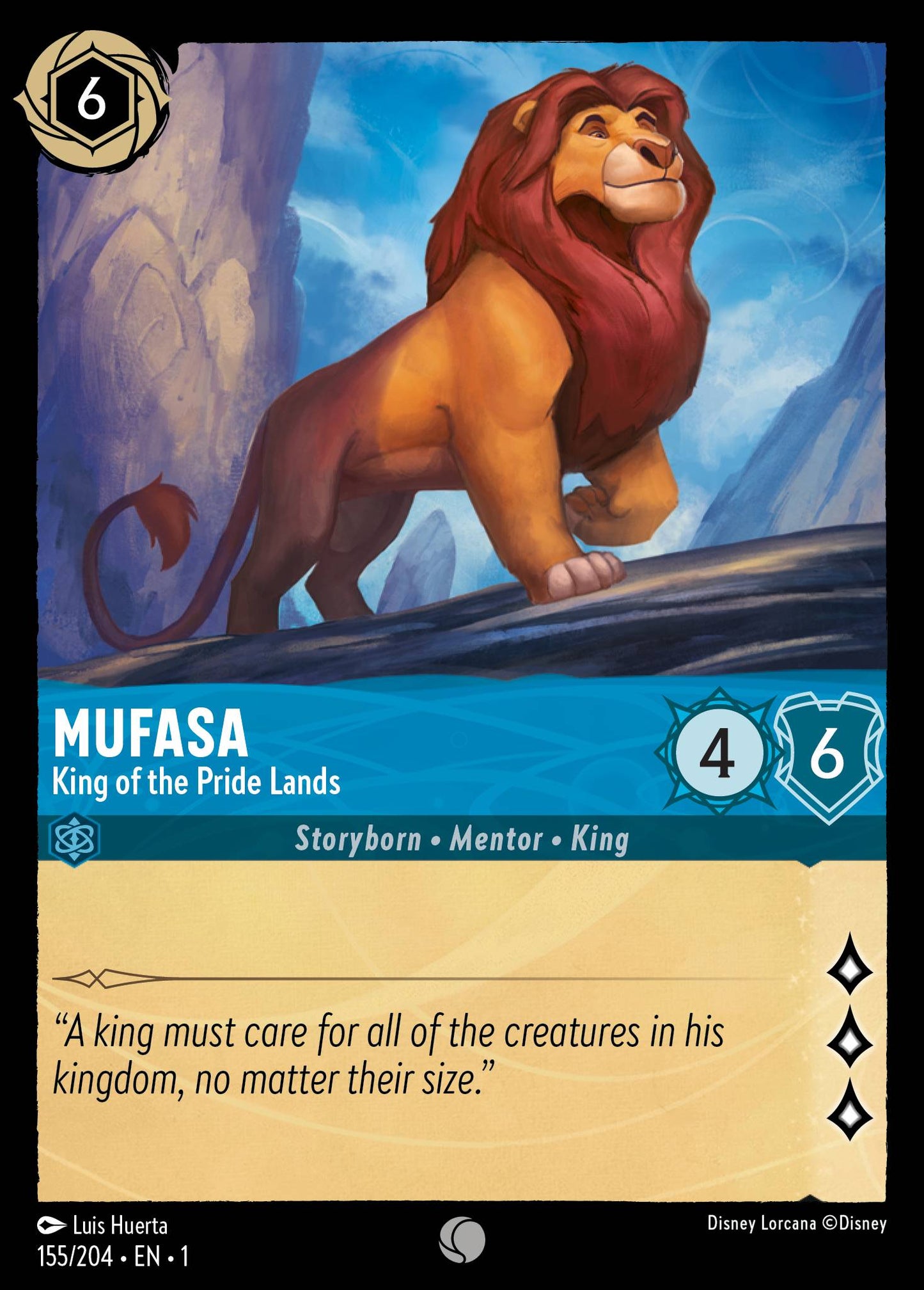 Mufasa, King of the Pride Lands (1) #155 [EN/N] s/o