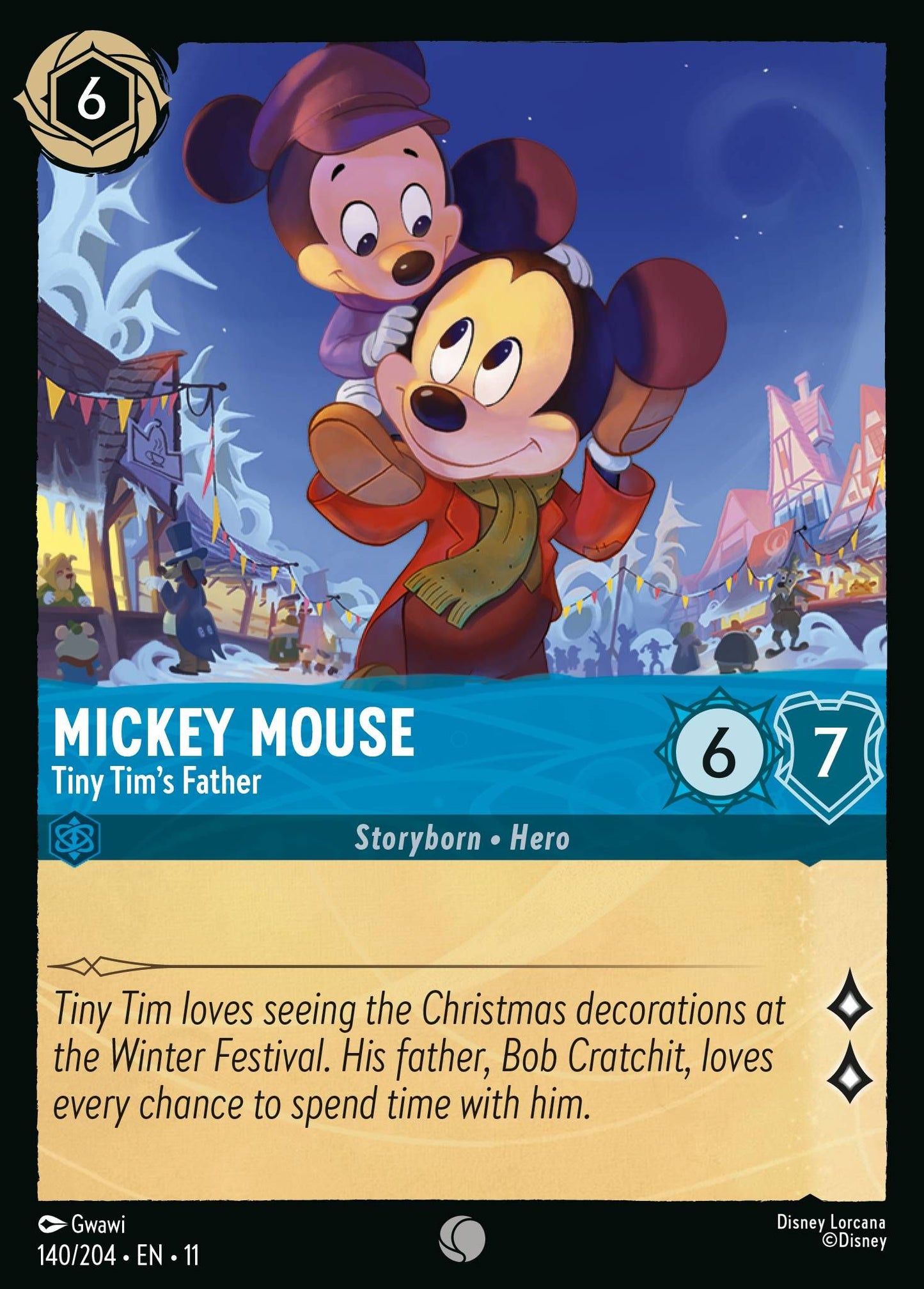 Mickey Mouse, Tiny Tim's Father (11) #140 [EN/N]