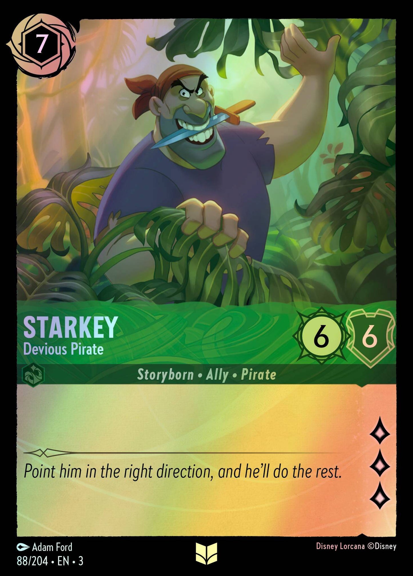 Starkey, Devious Pirate (3) #88 [EN/F] s/o