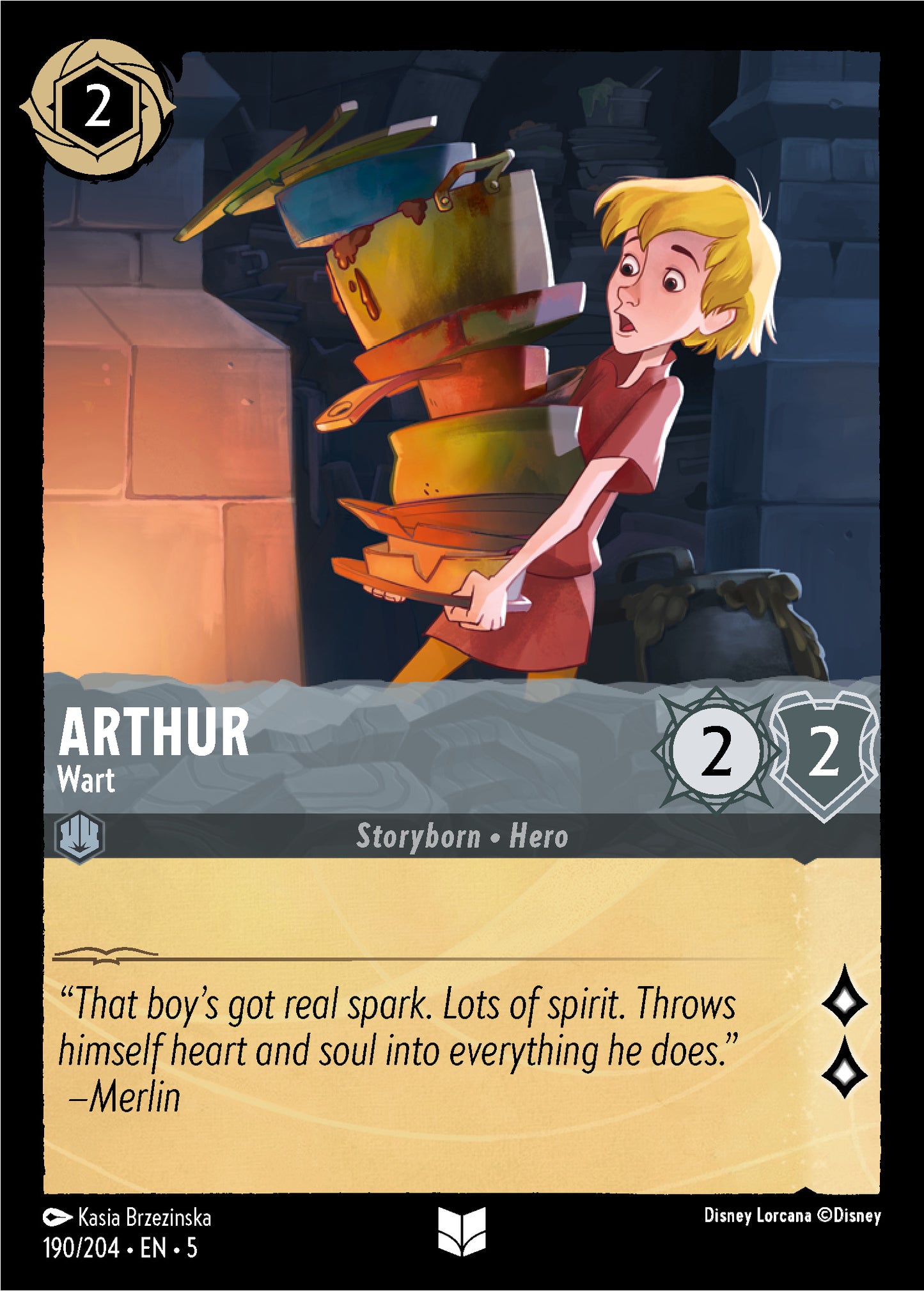 Arthur, Wart (5) #190 [EN/N] s/o