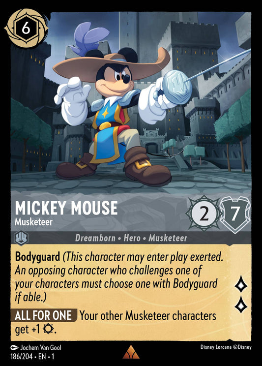 Mickey Mouse, Musketeer (1) #186 [EN/N] s/o