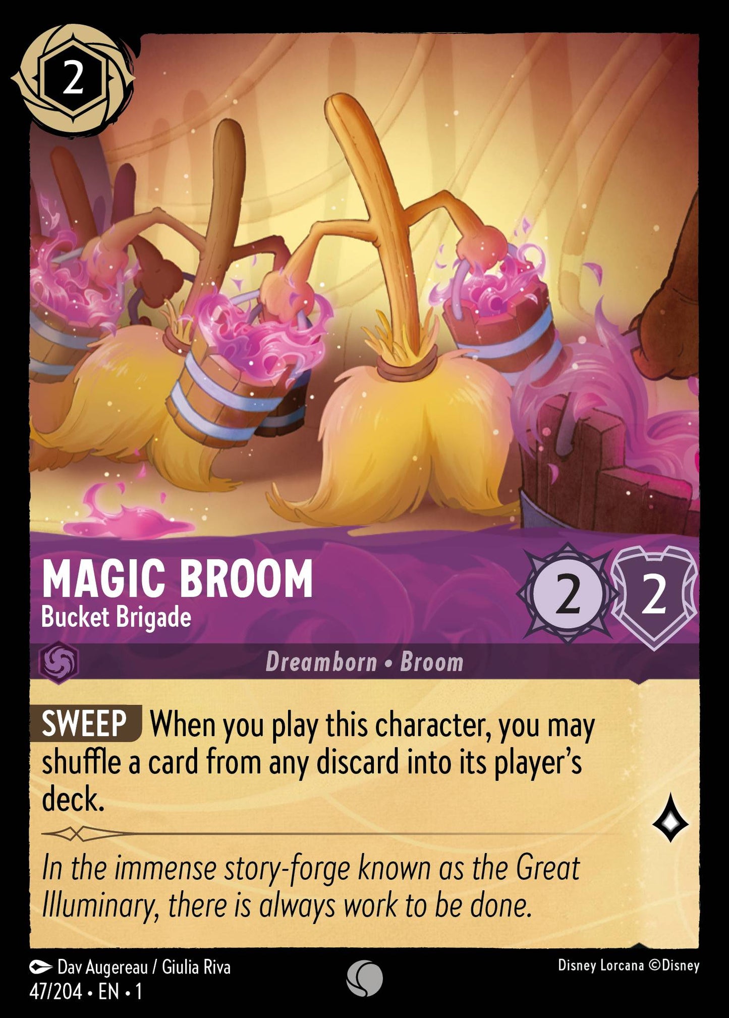 Magic Broom, Bucket Brigade (1) #47 [EN/N] s/o