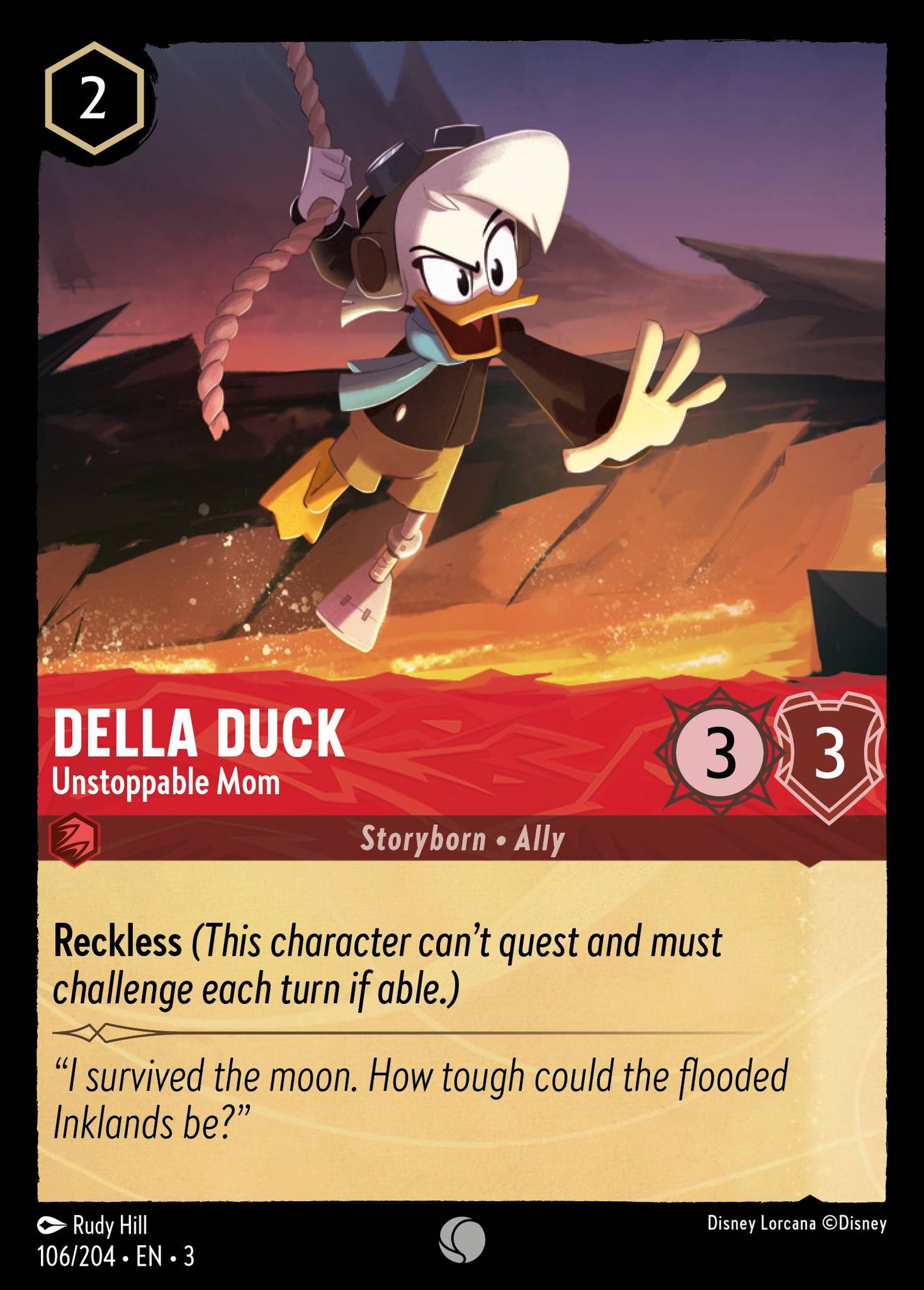 Della Duck, Unstoppable Mom (3) #106 [EN/N] s/o