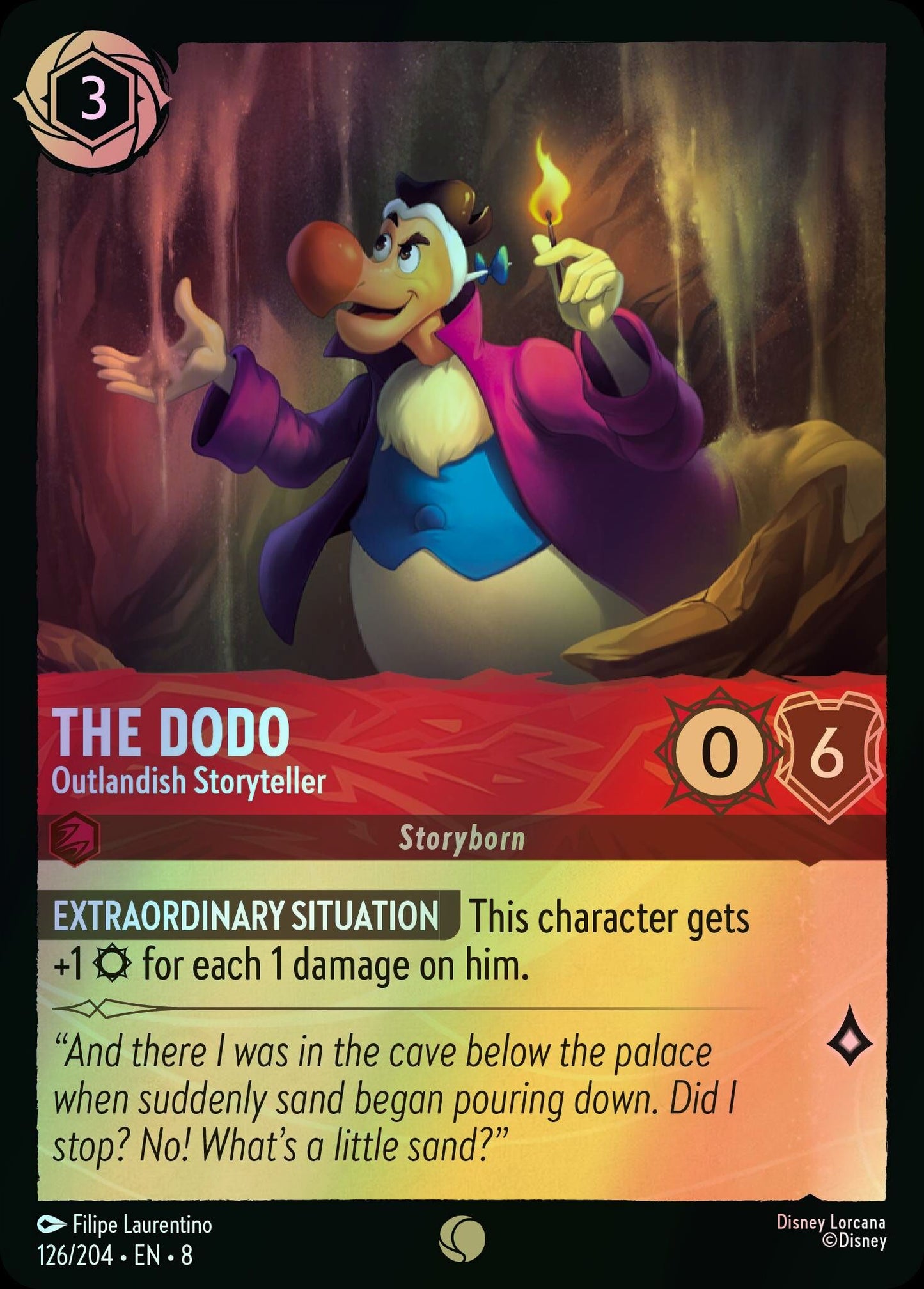 The Dodo, Outlandish Storyteller (8) #126 [EN/F] s/o