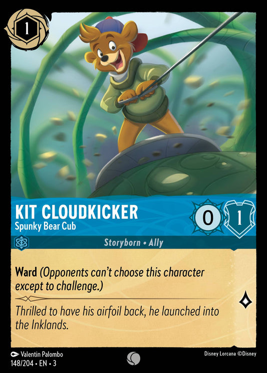 Kit Cloudkicker, Spunky Bear Cub (3) #148 [EN/N] s/o