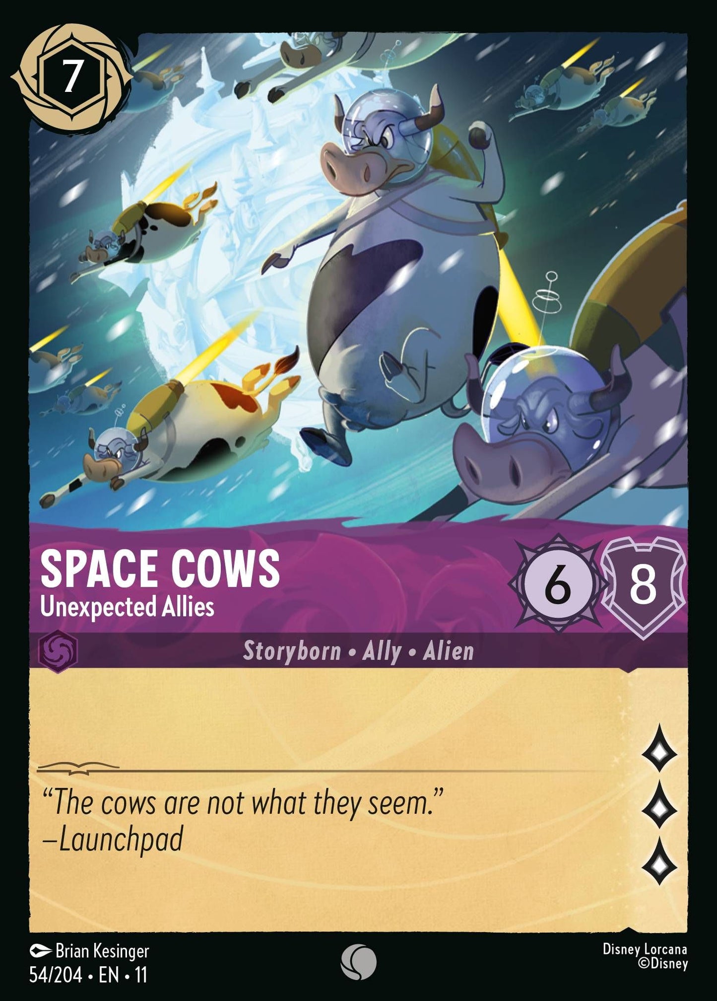 Space Cows, Unexpected Allies (11) #54 [EN/N]