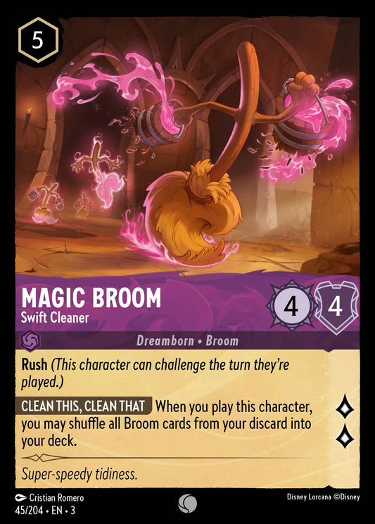 Magic Broom, Swift Cleaner (3) #45 [EN/N] s/o