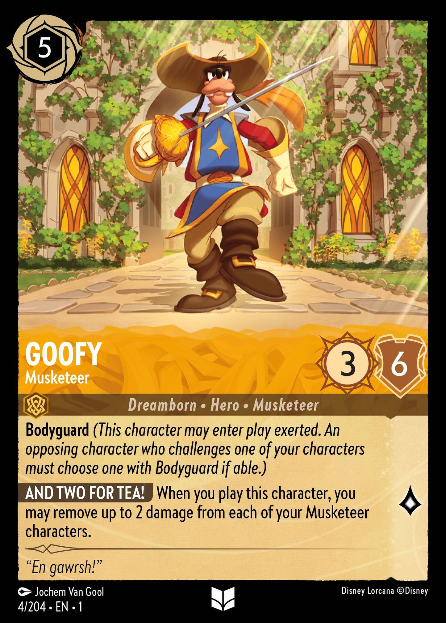 Goofy, Musketeer (1) #4 [EN/N] s/o