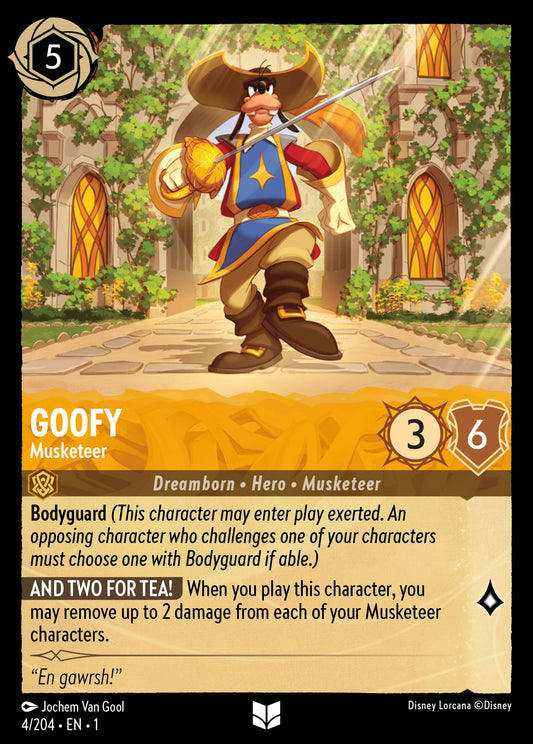Goofy, Musketeer (1) #4 [EN/N] s/o