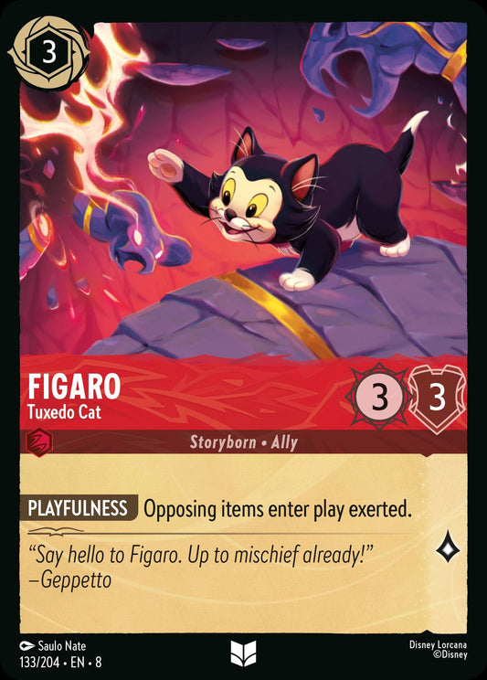 Figaro, Tuxedo Cat (8) #133 [EN/N] s/o