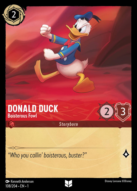 Donald Duck, Boisterous Fowl (1) #108 [EN/N] s/o