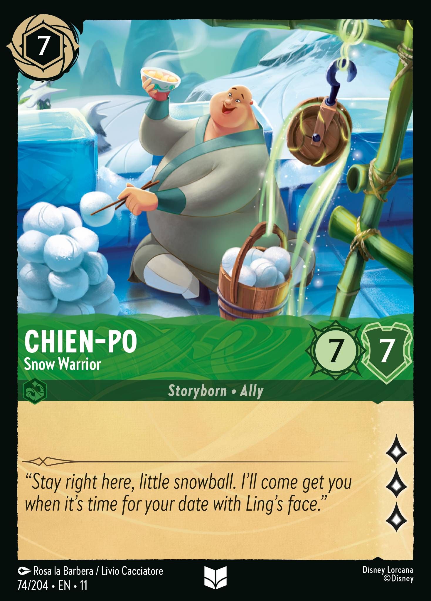 Chien-Po, Snow Warrior (11) #74 [EN/N]