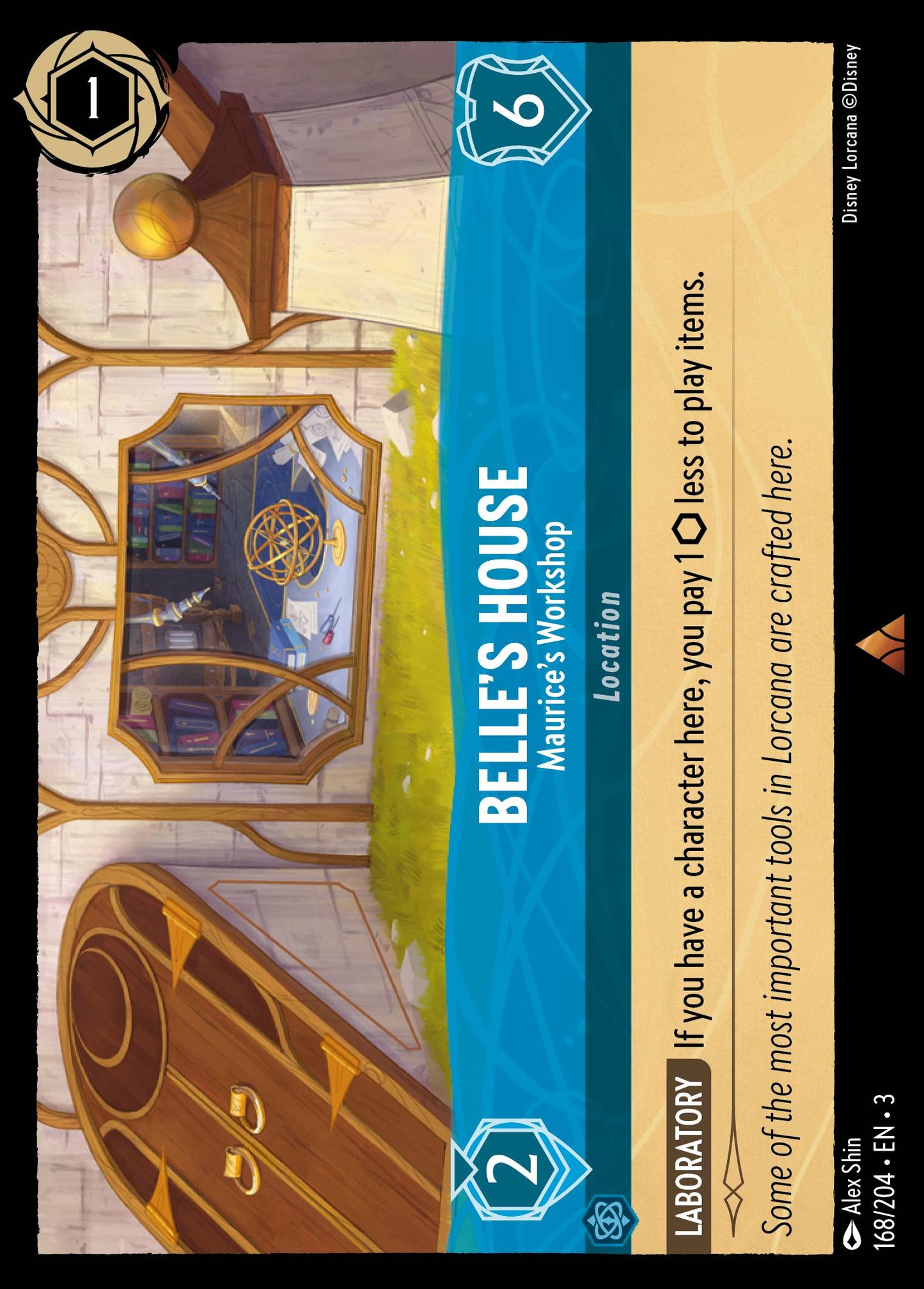 Belle's House, Maurice's Workshop (3) #168 [EN/N] s/o