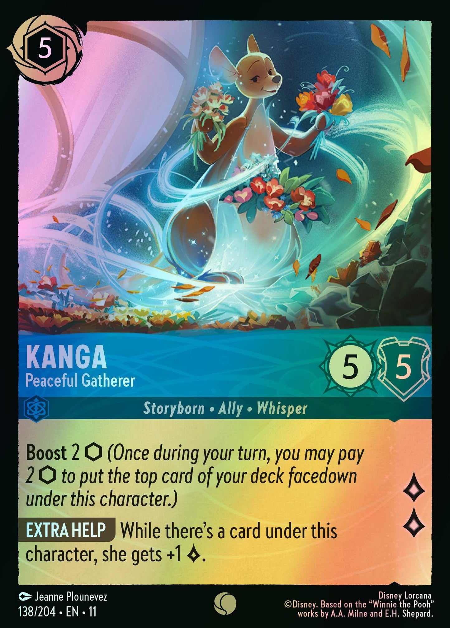 Kanga, Peaceful Gatherer (11) #138 [EN/F]