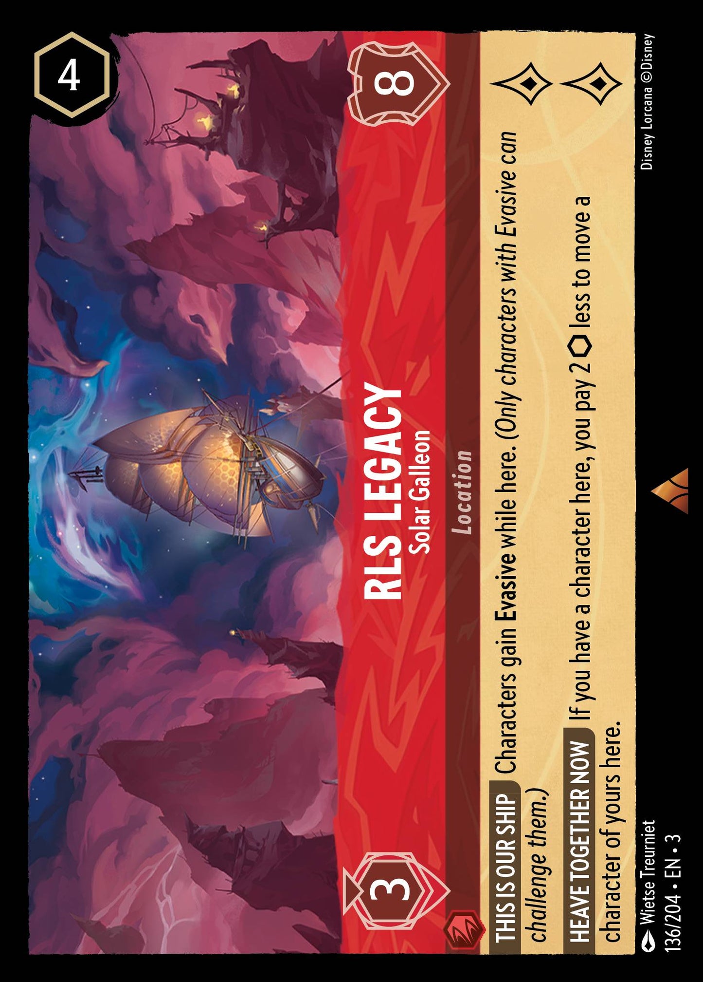 RLS Legacy, Solar Galleon (3) #136 [EN/N] s/o