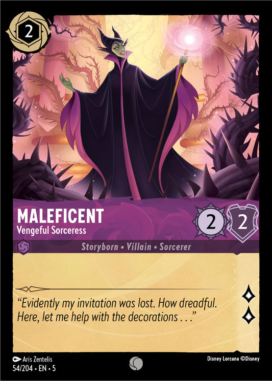 Maleficent, Vengeful Sorceress (5) #54 [EN/N] s/o