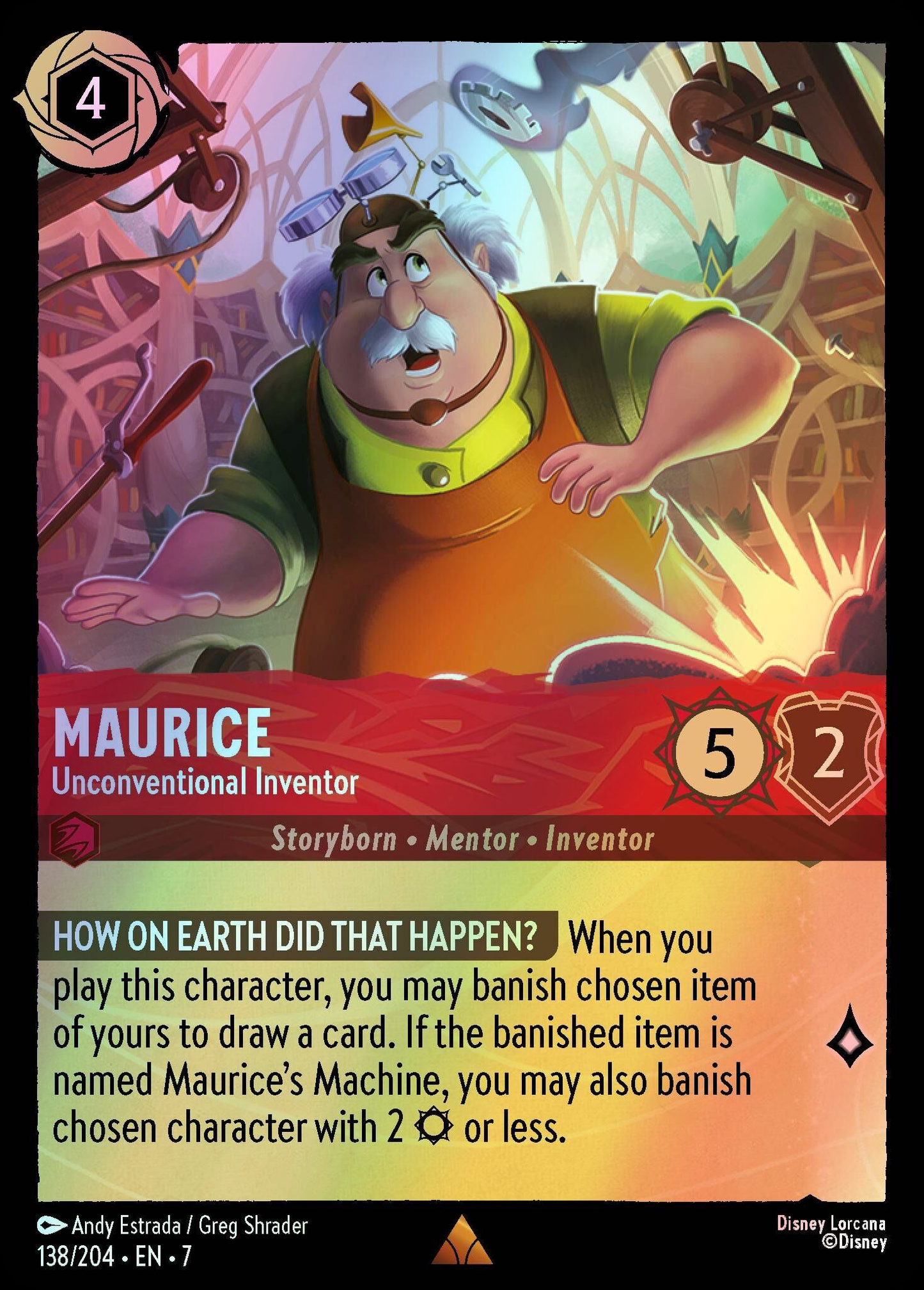 Maurice, Unconventional Inventor (7) #138 [EN/F]