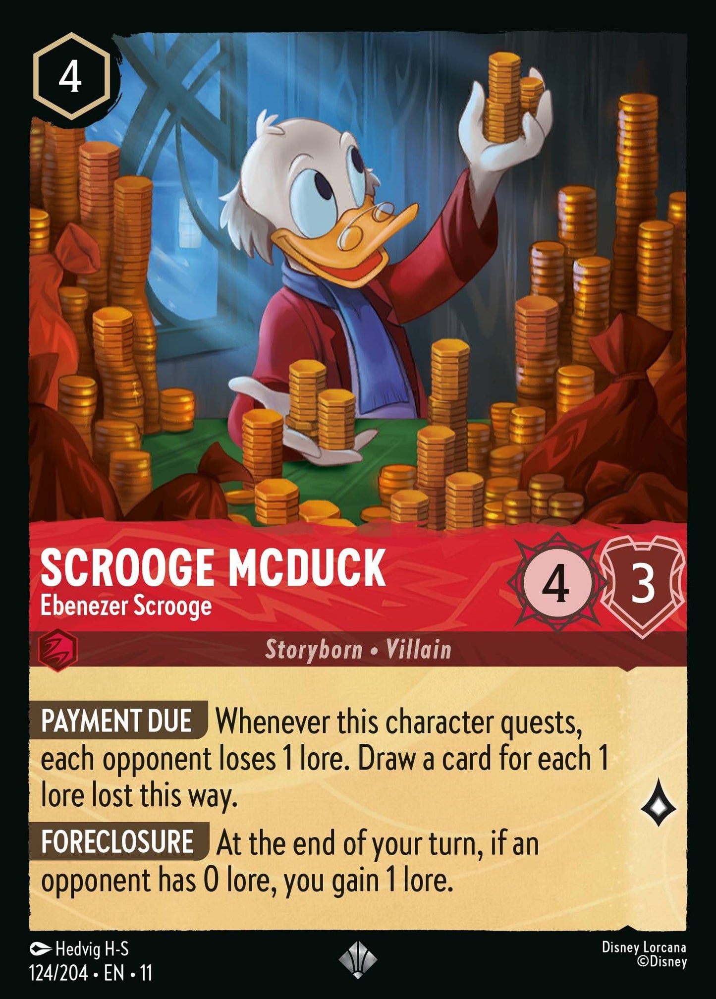 Scrooge McDuck, Ebenezer Scrooge (11) #124 [EN/N]