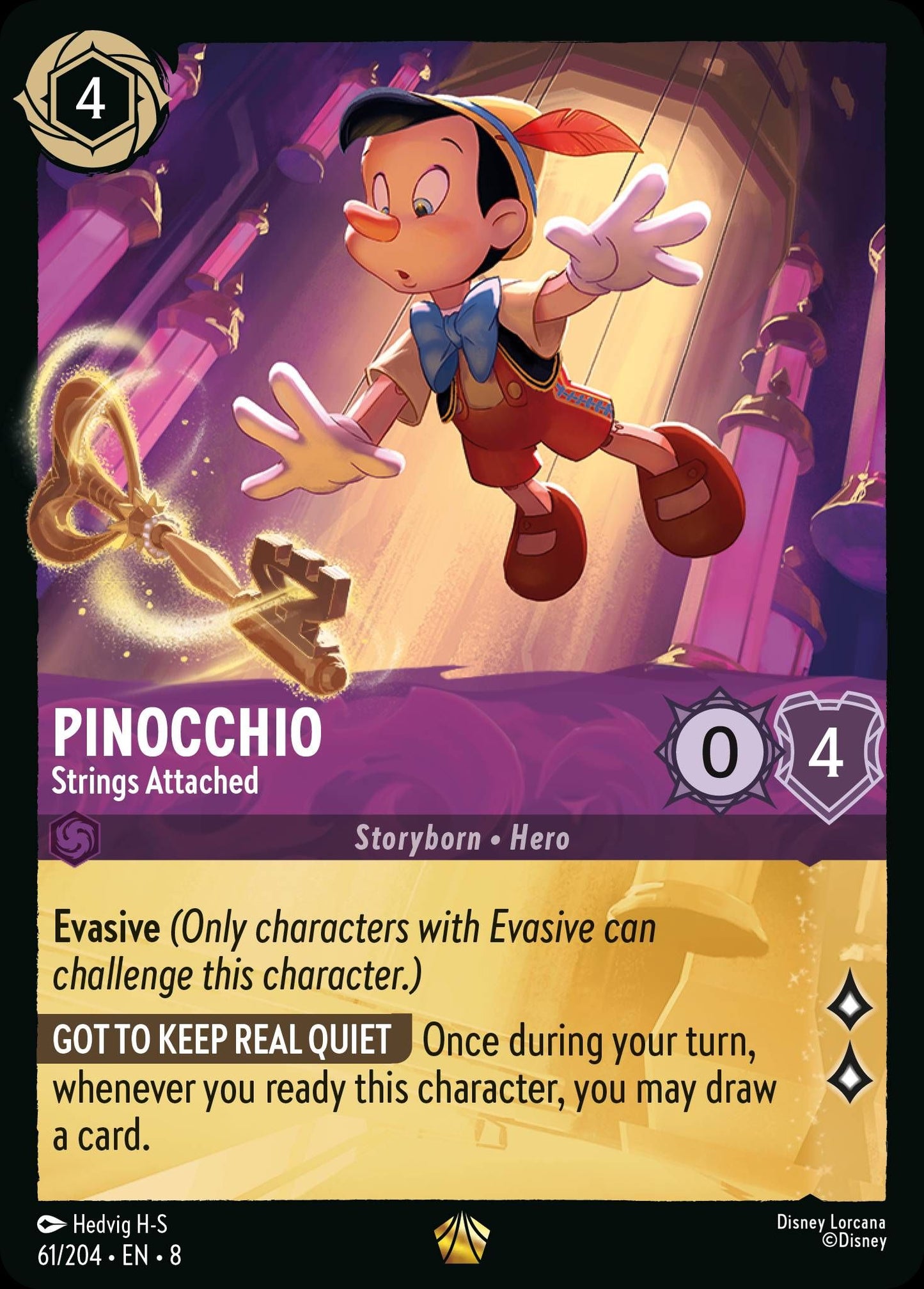 Pinocchio, Strings Attached (8) #61 [EN/N] s/o