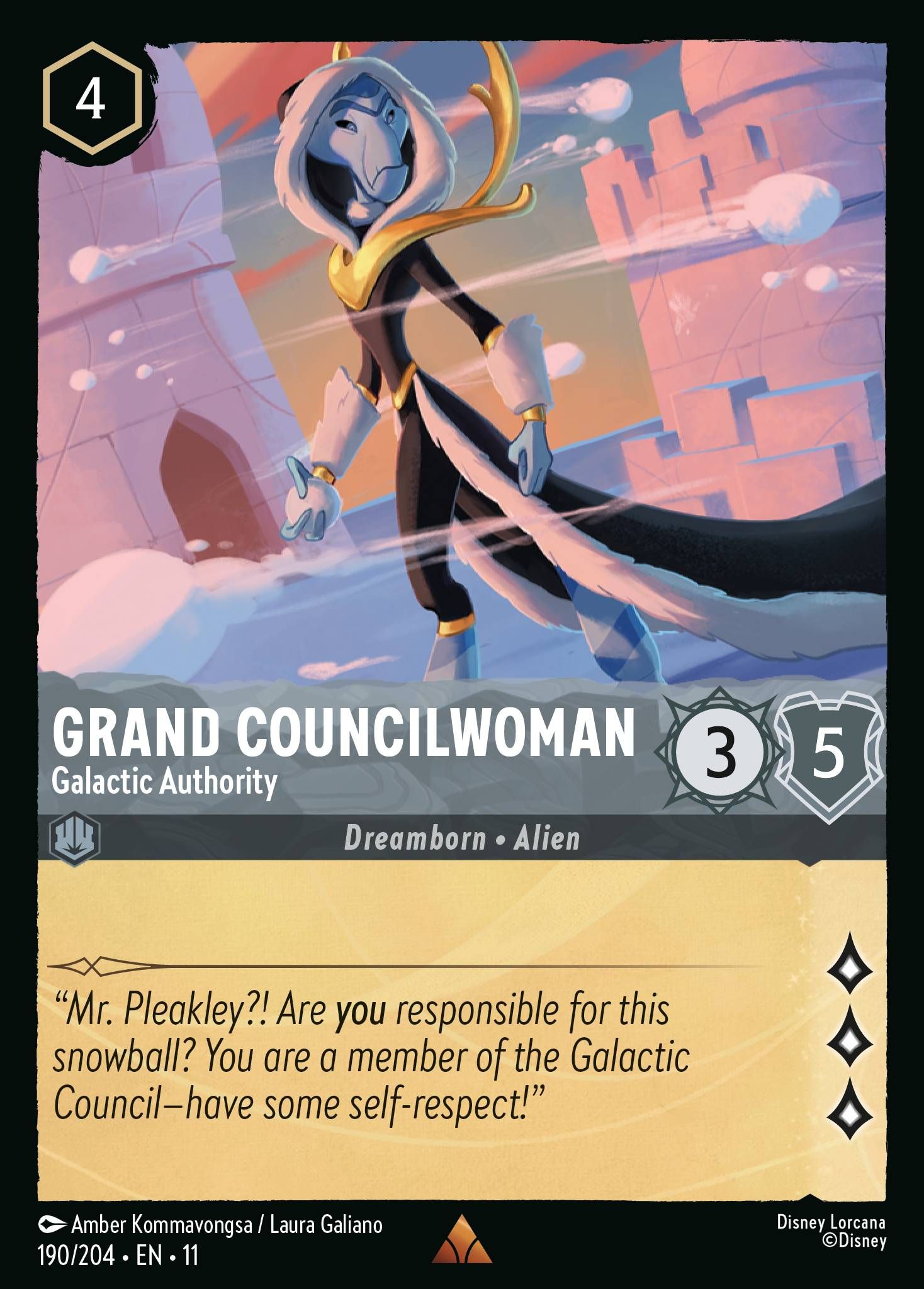 Grand Councilwoman, Galactic Authority (11) #190 [EN/N]