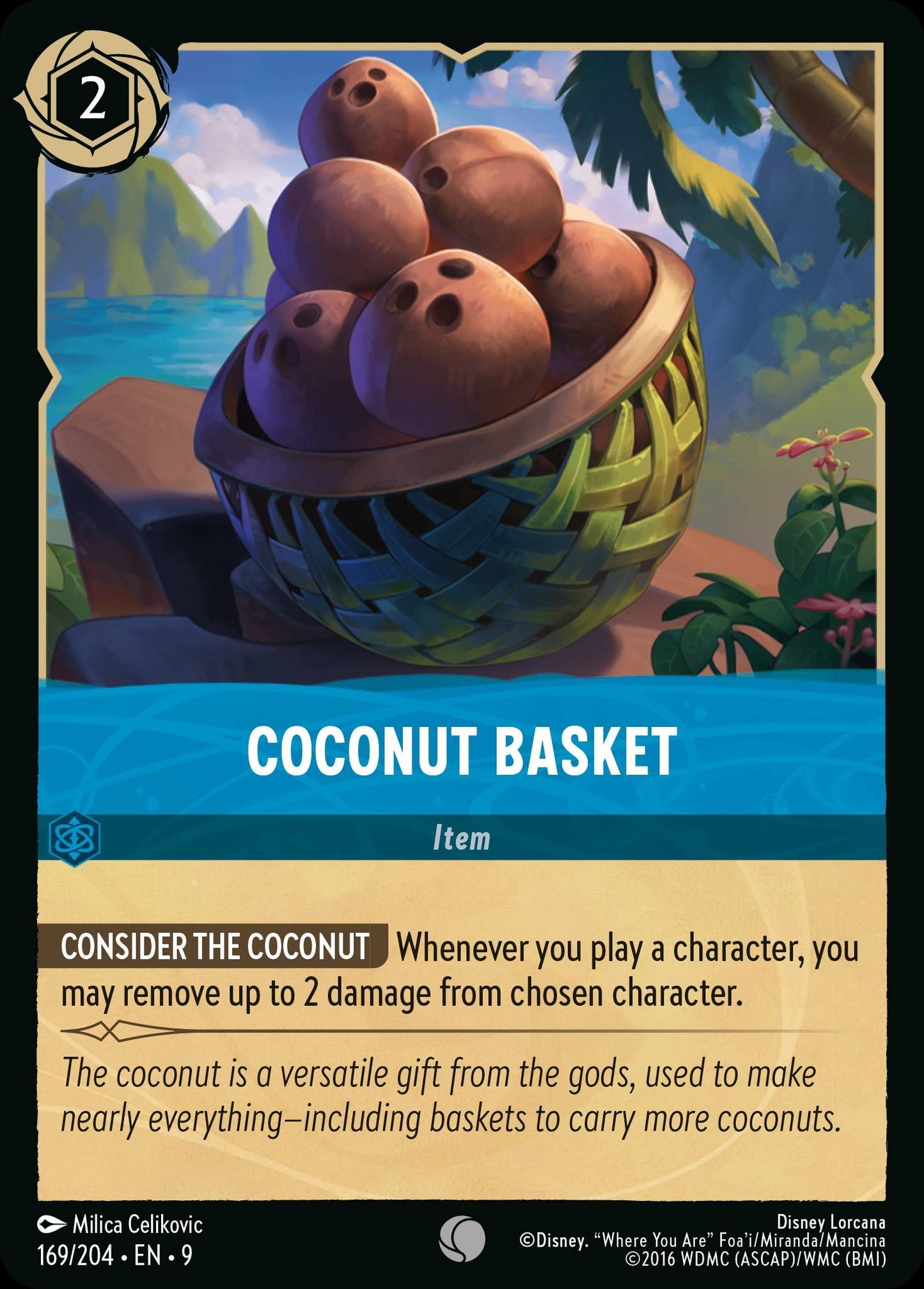 Coconut Basket (9) #169 [EN/N]