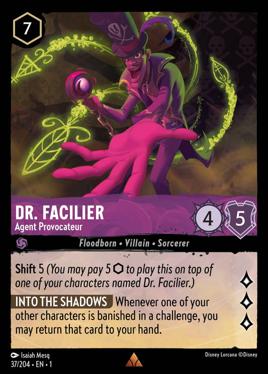 Dr. Facilier, Agent Provocateur (1) #37 [EN/N] s/o