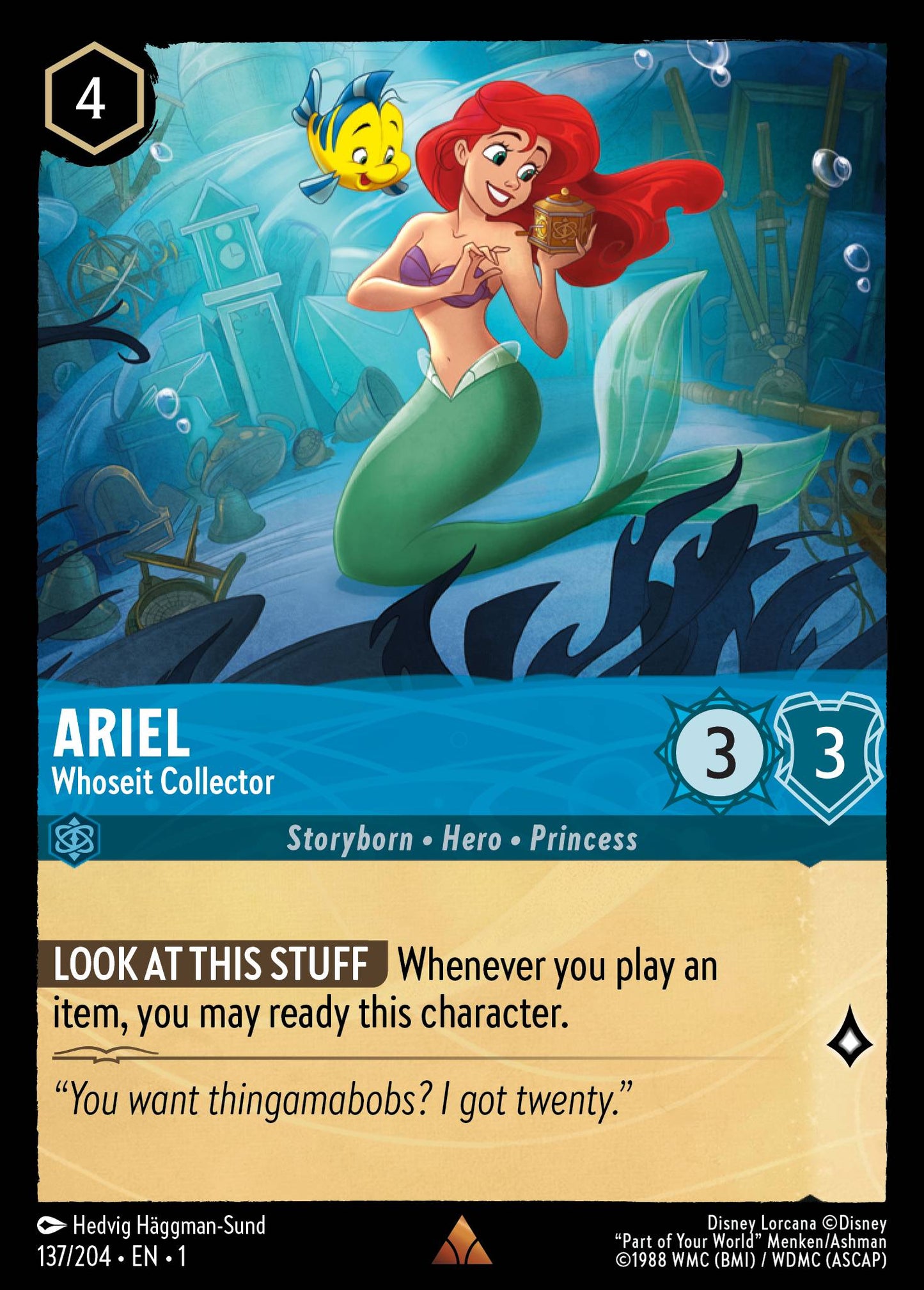 Ariel, Whoseit Collector (1) #137 [EN/N] s/o