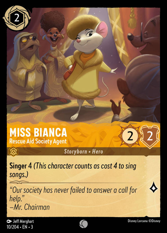 Miss Bianca, Rescue Aid Society Agent (3) #10 [EN/N] s/o