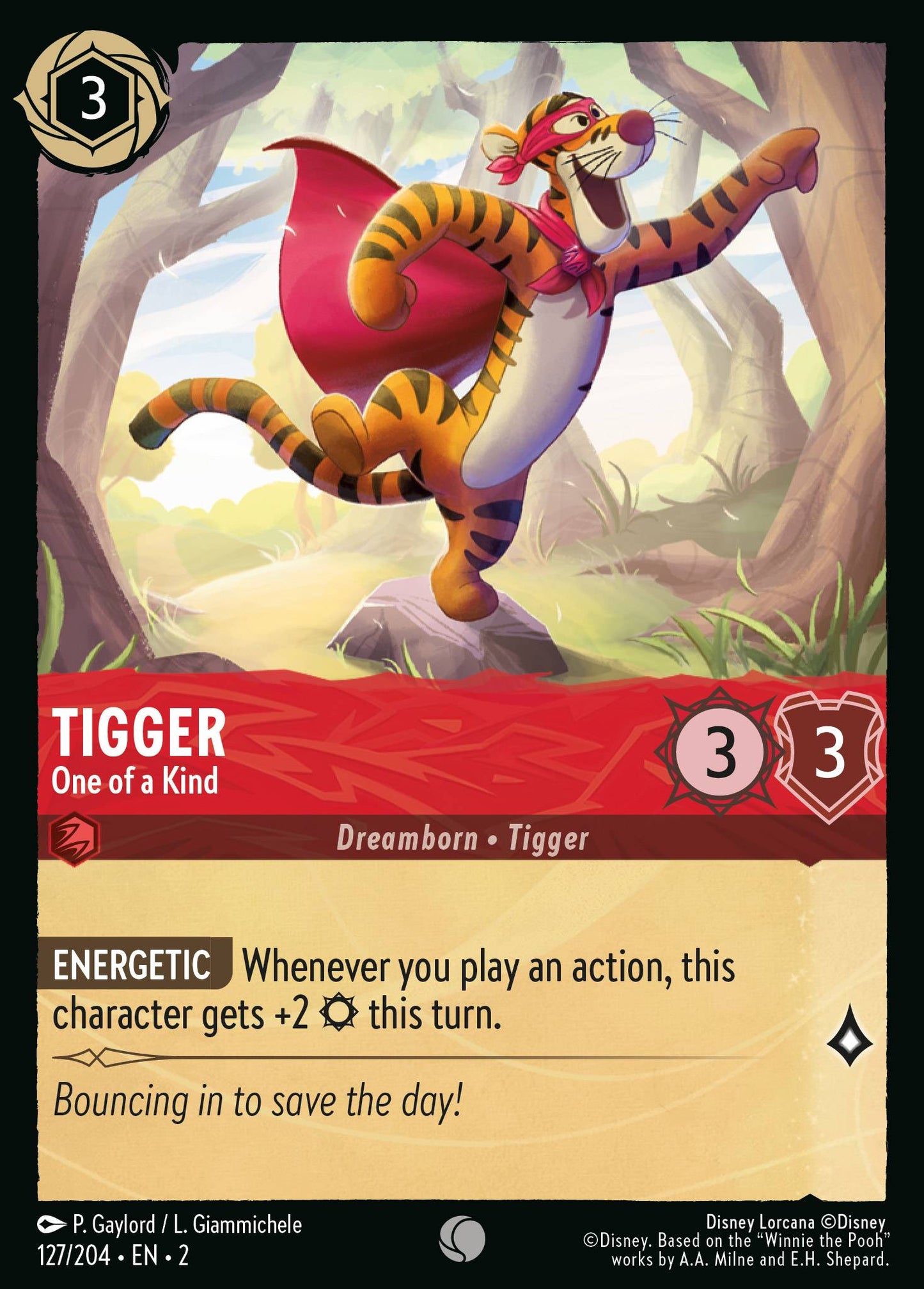 Tigger, One of a Kind (2) #127 [EN/N] s/o