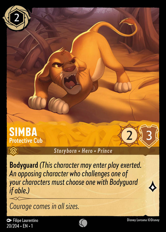 Simba, Protective Cub (1) #20 [EN/N] s/o