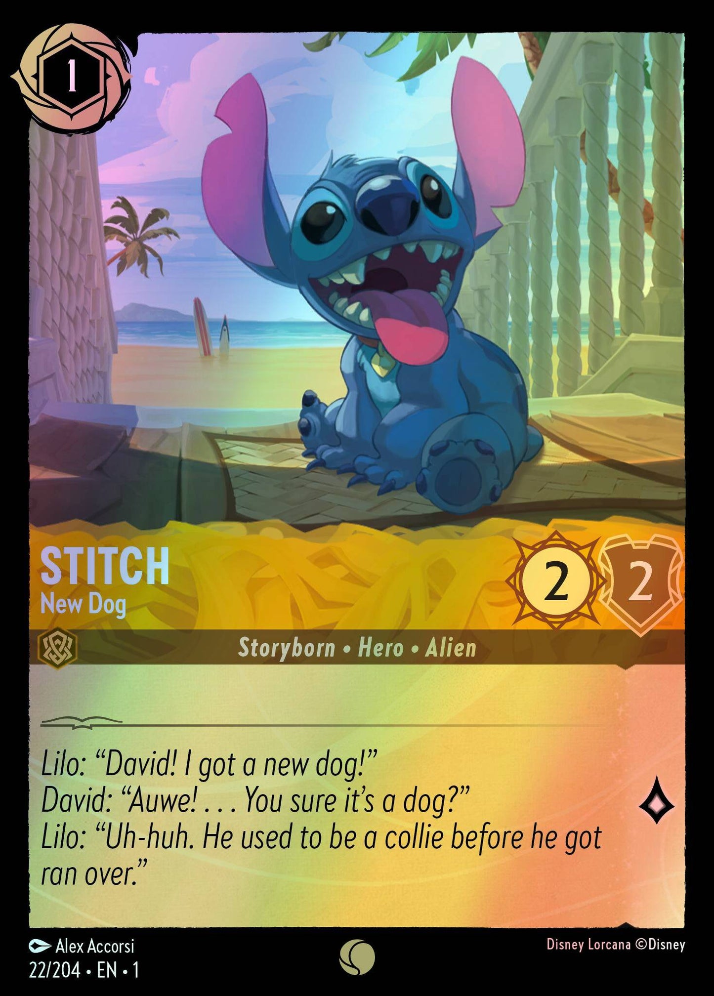 Stitch, New Dog (1) #22 [EN/F] s/o