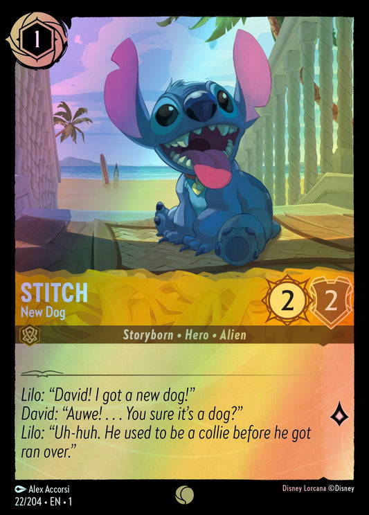 Stitch, New Dog (1) #22 [EN/F] s/o