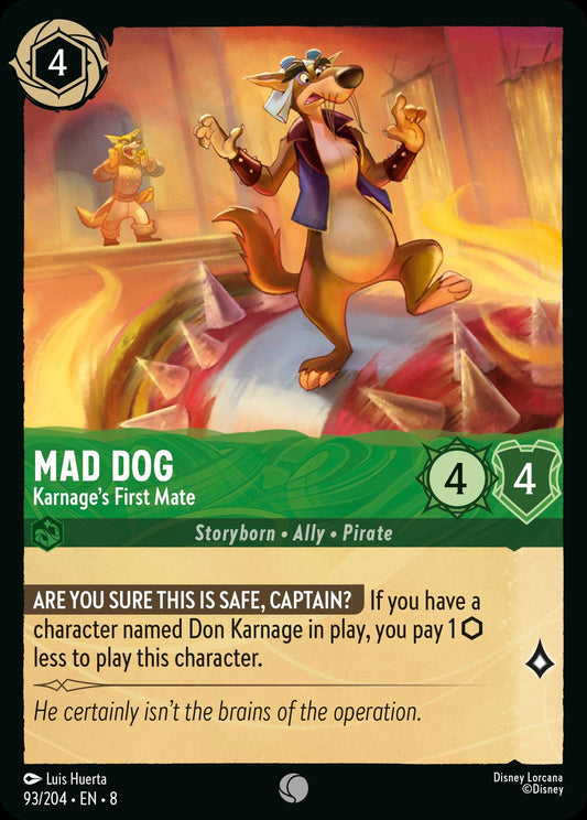 Mad Dog, Karnage's First Mate (8) #93 [EN/N] s/o