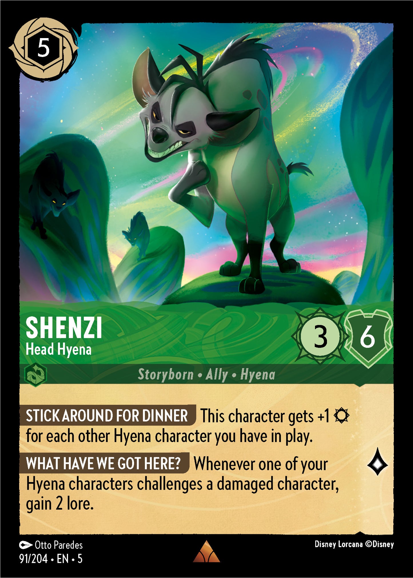 Shenzi, Head Hyena (5) #91 [EN/N] s/o
