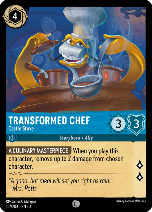 Transformed Chef, Castle Stove (4) #157 [EN/N]