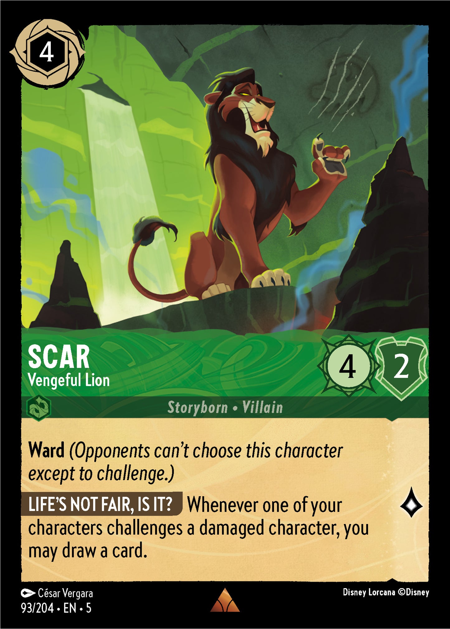 Scar, Vengeful Lion (5) #93 [EN/N] s/o