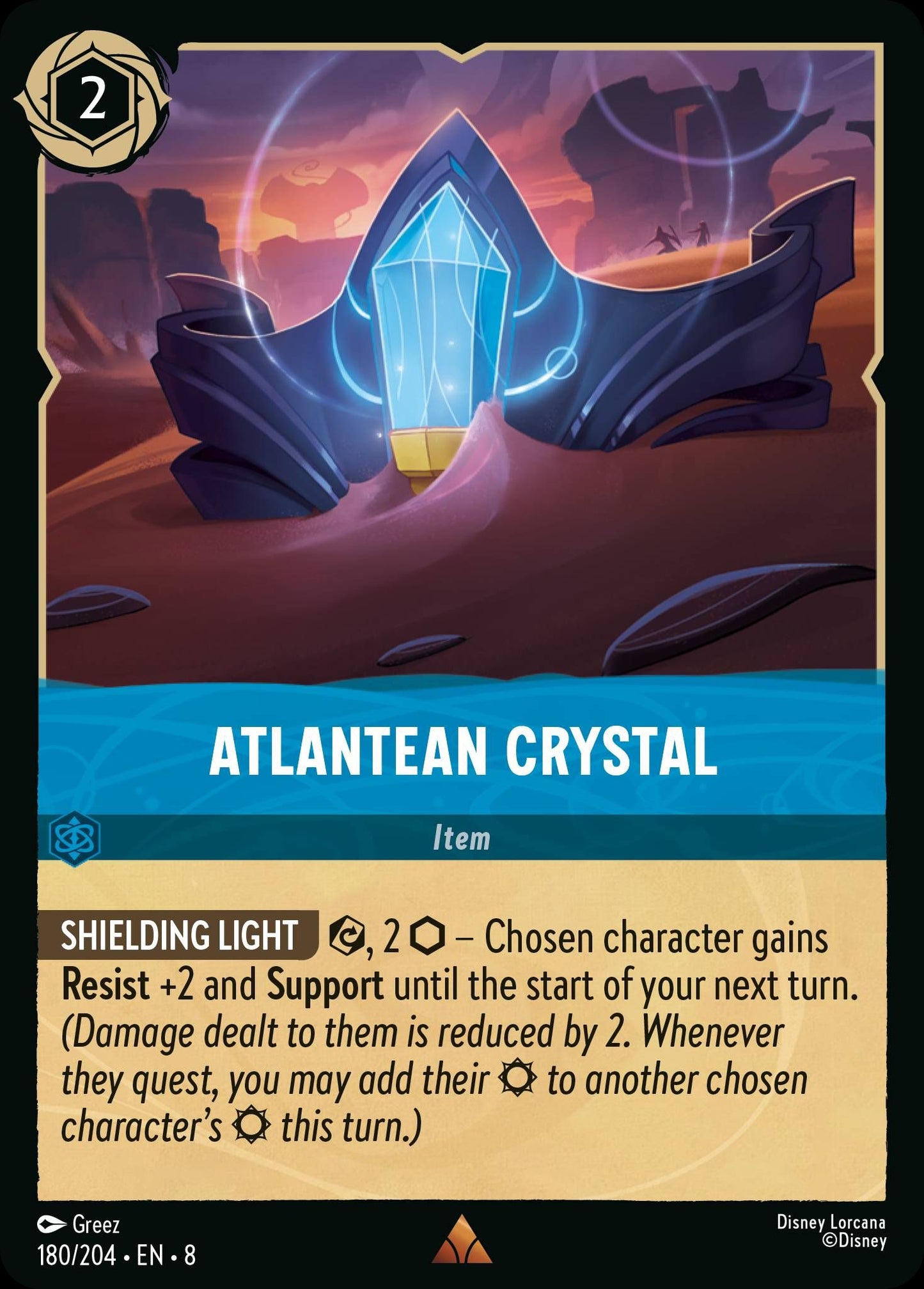 Atlantean Crystal (8) #180 [EN/N] s/o
