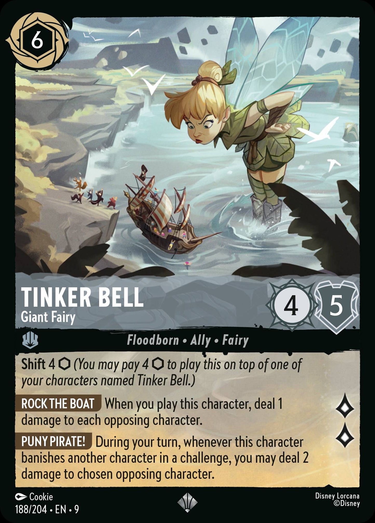Tinker Bell, Giant Fairy (9) #188 [EN/N] s/o