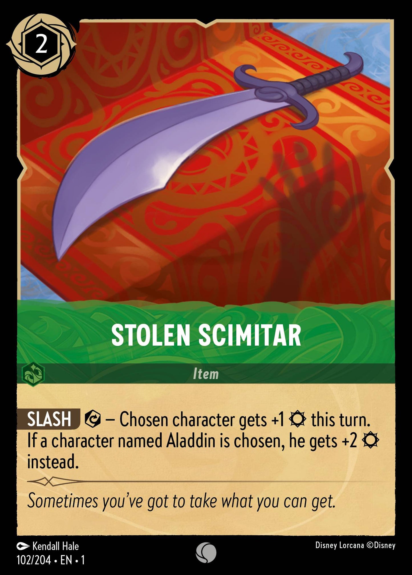 Stolen Scimitar (1) #102 [EN/N] s/o