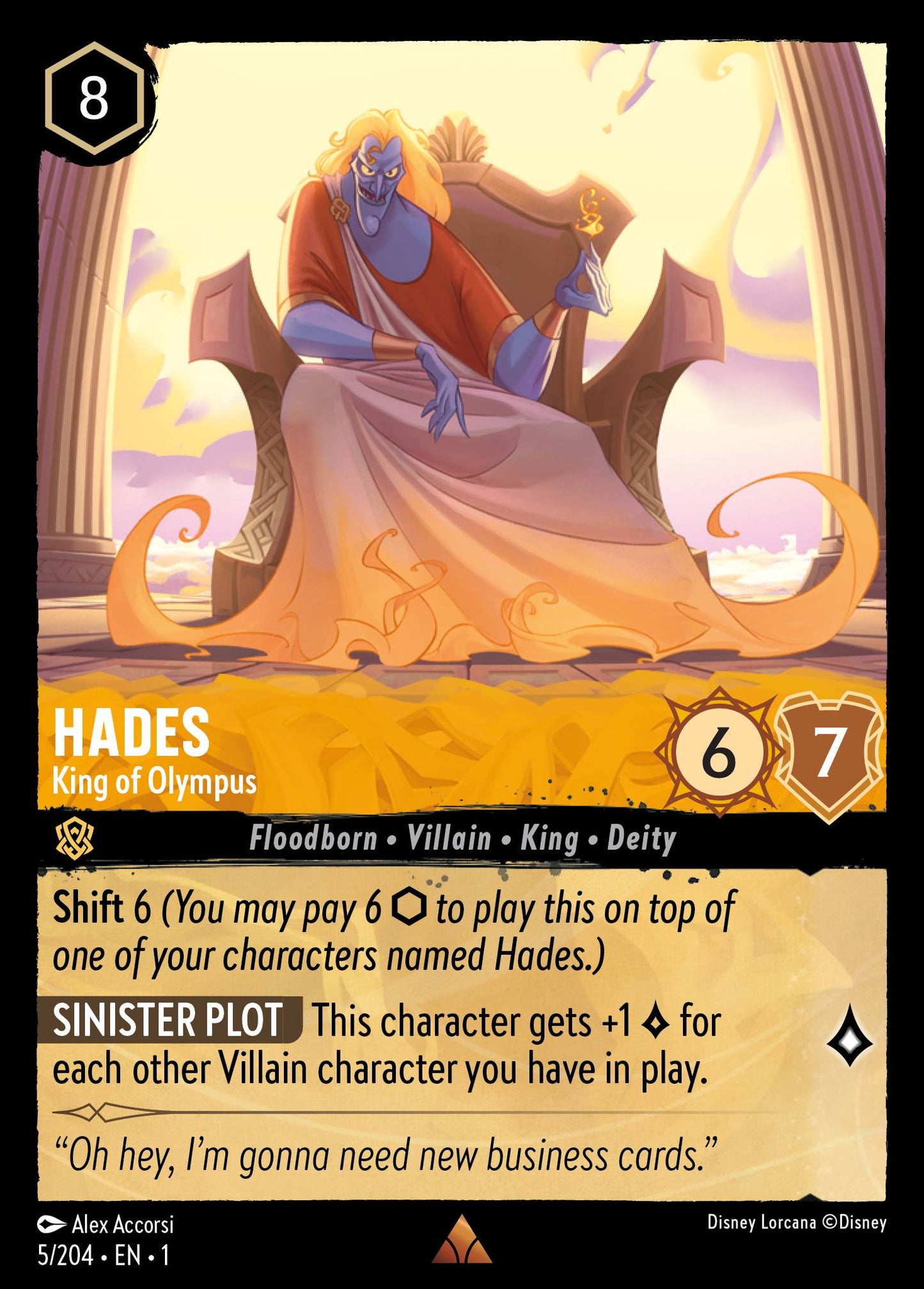 Hades, King of Olympus (1) #5 [EN/N] s/o